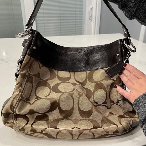 Coach Handbags - Coach (Authentic) Zoey Hobo & Wristlet Combo